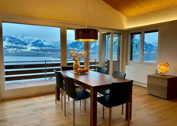 Panorama Boutique With Air Condition, Entry In Solbadhotel Sigriswil